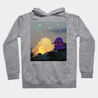 Cloudy icecream Hoodie